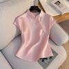 The new pink high-end luxury top is super beautiful, unique and beautiful, and the high-end pink top is for women.