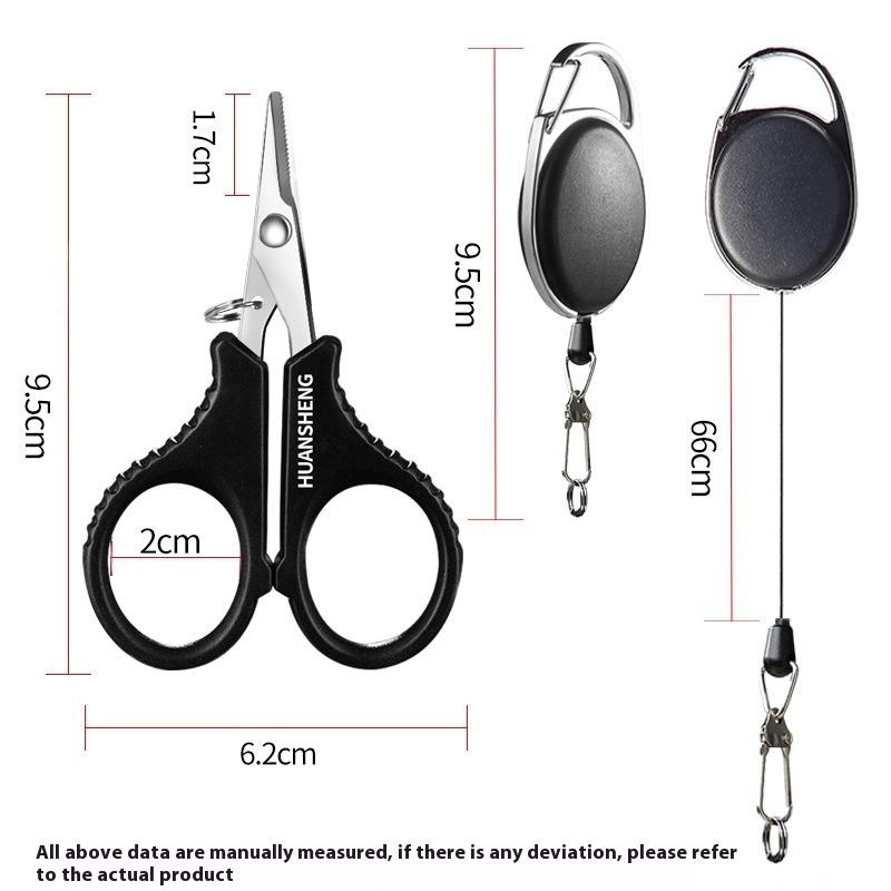 Professional Carp Fishing Tool, 1PC Titanium Coated Scissor Plier, PE Braid Line Cutter Stainless Steel