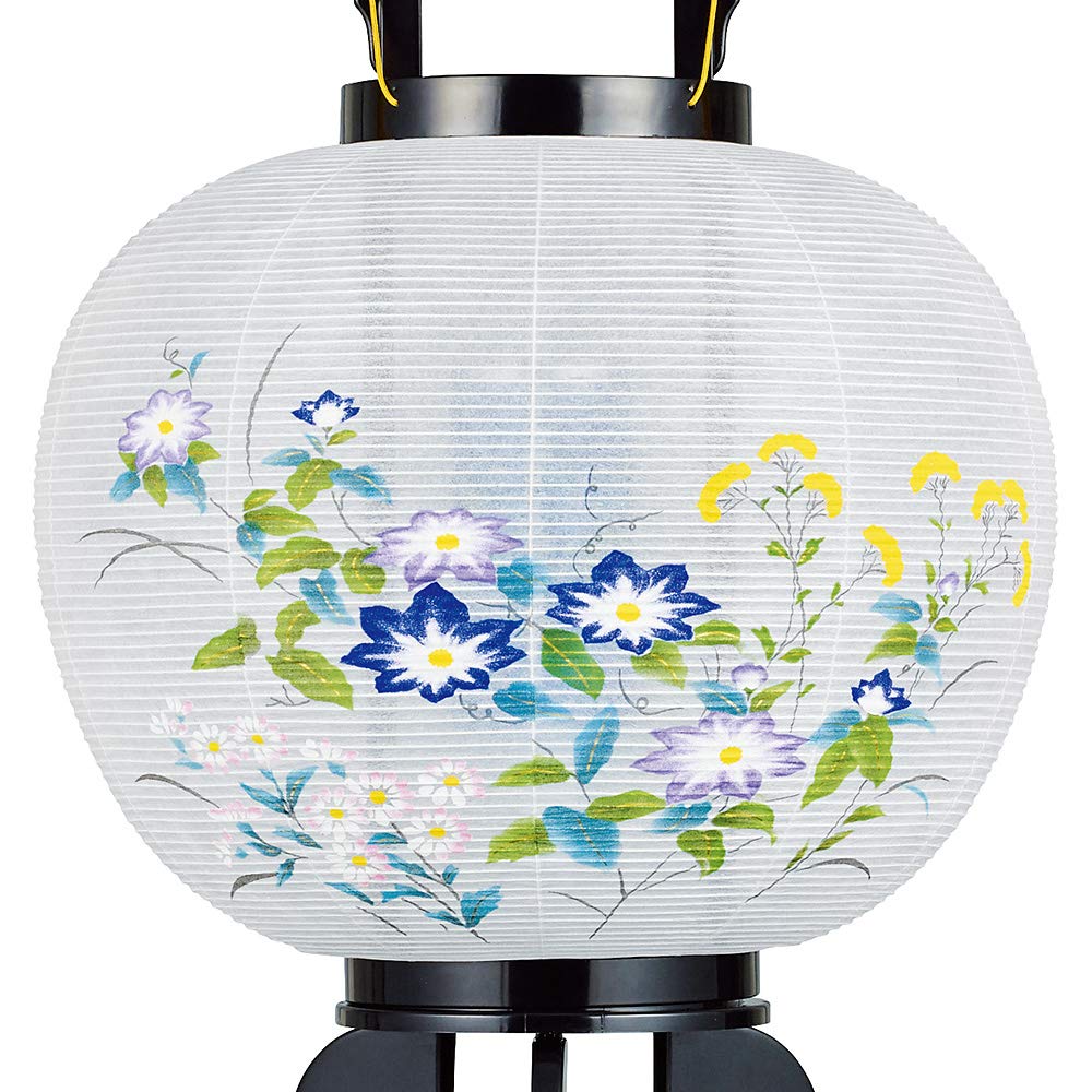 Buddhist altar shop Takita Shoten Paired Bon rotating Height 80cm x fire box diameter 34cm Washi paper paired Bon lanterns issued by Takita Shoten