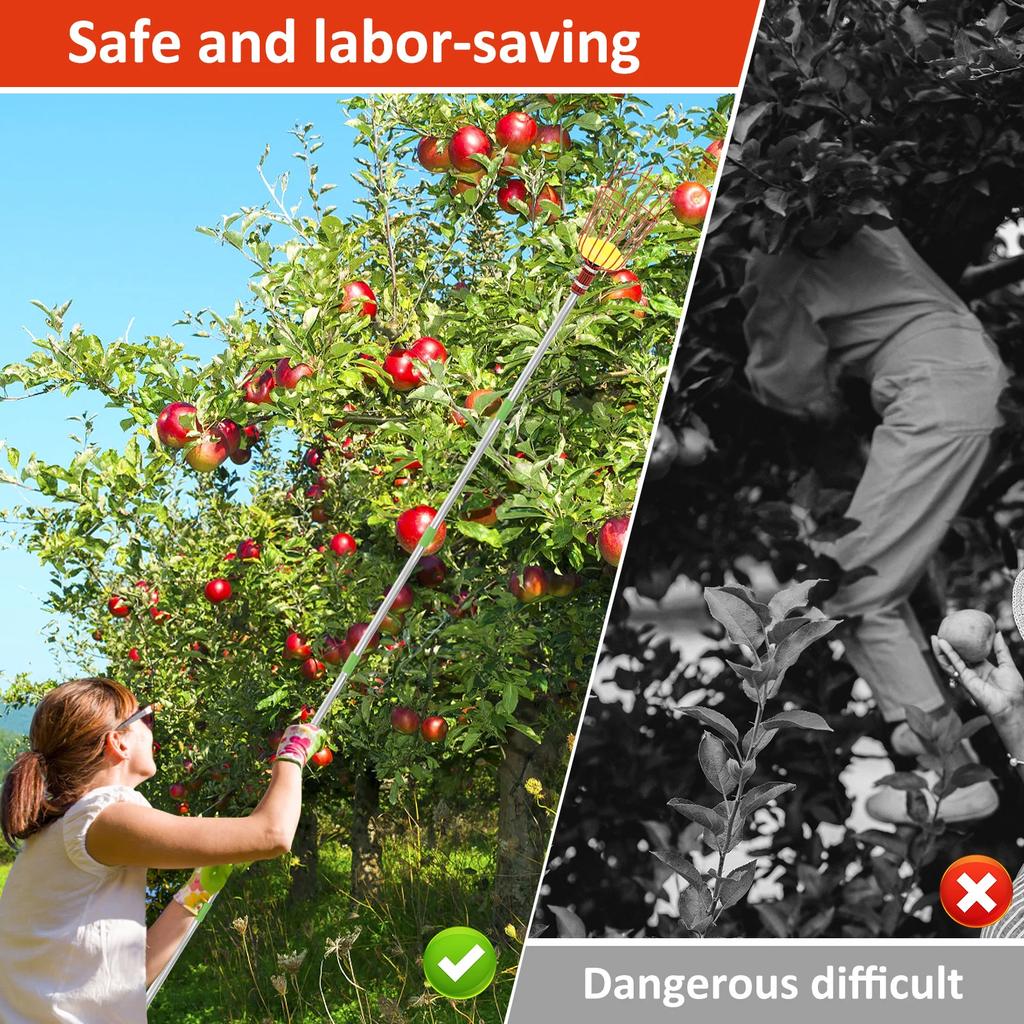 Fruit Picking Machine Fruit Collection Picking Catcher Device Is Practical And Convenient Fruit Picking Machine Gardening Tool