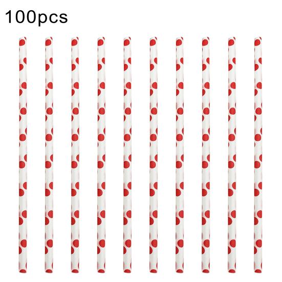 Straws Food Grade BPA Free Holiday Vibrant Color Party Decorative Drinking