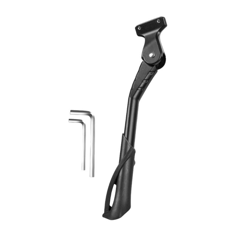 Aluminiumlegierung Seiten-Heck-Parkständer Rennrad Ständer Parkständer Fußstütze Verstellbar Fahrrad Ständer