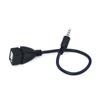 USB Female To 3.5mm Male Car AUX Audio Converter/Recording Cable/IPOD Data Cable
