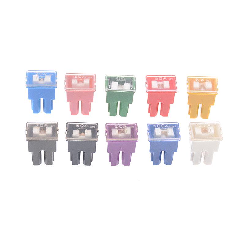 Auto Fuse Connecting Type Fuse 20A 30A 40A 50A 60A 80A 90A 100A 120A Square Car Fuse Box Waterproof Socket