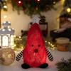 No Cord Needed Plush Christmas Tree Decors with Gentle Light Kids Room Holiday Decoration for Night Ambiances