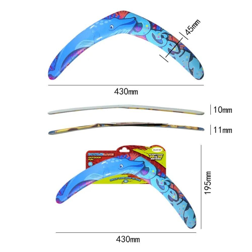 V-Shaped V Shaped Boomerang Fast Catch Returning Dolphin Boomerang Children's Gifts
