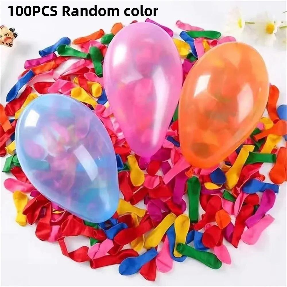 3 Inch Rainbow Latex Balloons, Small Multicolor Water & Air Balloons for Summer Water Fights, Birthday & Party Decorations
