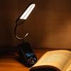 Portable Design Reading Light USB Rechargeable Desk Lamp Rechargeable Book Holder Light  Reading