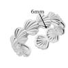Creative Shell Open Ring For Women Gold Silver Color Simple Design Unique Holiday Summer Jewelry Friend Lover Finger Ring