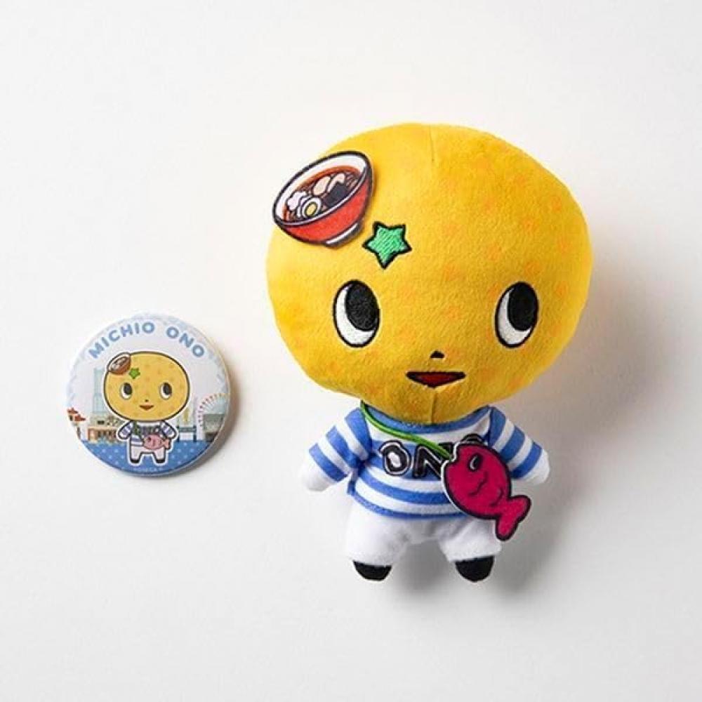 Unbranded Ryu Ga Gotoku Plush Toy   Can Badge Set  6 Ono Michio  6 Ono Michio