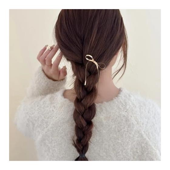 Kanzashi Hairpin Hair Accessory Japanese Style Pearl U-Comb for Wedding Kimono Coming-of-Age Ceremony Recital Butterfly Knot-G