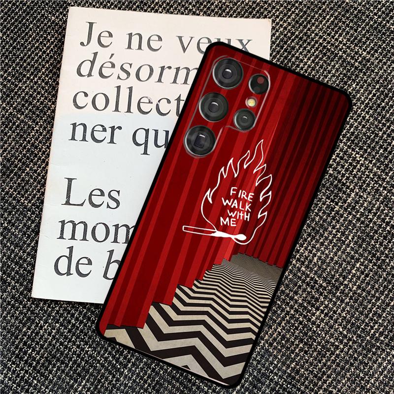 Welcome To Twin Peaks Cover For Samsung Galaxy S24 Ultra S22 S23 Plus S20 S21 FE S8 S9 S10 Note 10 20 Ultra Case
