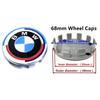 For BMW  E84 2BMW 50th Anniversary 7Pcs Emblem Set 82mm Rear Badge 74mm Wheel Hub Cap 68mm Steering Wheel Sticker 45mm Front Hood Emblem for B