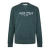Jack Wills Herren Belvue Sweatshirt mit besticktem Logo