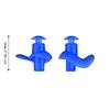 1 Pair Height 25mm Swimming Ear Plugs Black Reusable Ear Plugs Waterproof Earplugs  For Bathing