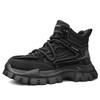 Autumn and winter new casual Martin boots men's shoes high-top tooling shoes heightening men's outdoor sports hiking shoes short boots