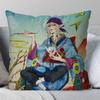 Mononoke Kusuriuri Pillow Case Fashion Square Pillowcase Bedroom Sofa Room Ins Decoration Leisure