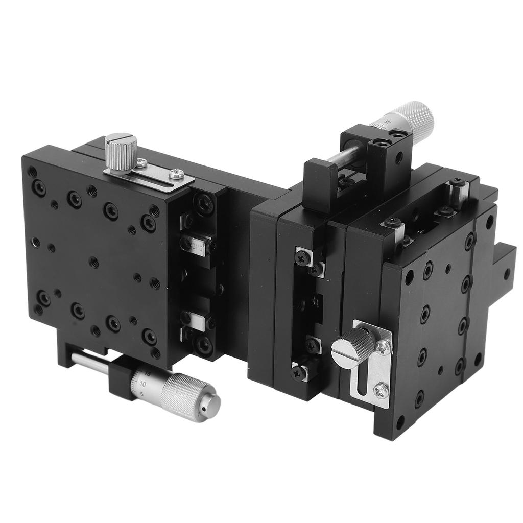 Manual XY Axes Linear Stage Lifting Sliding Table Combined High Accuracy