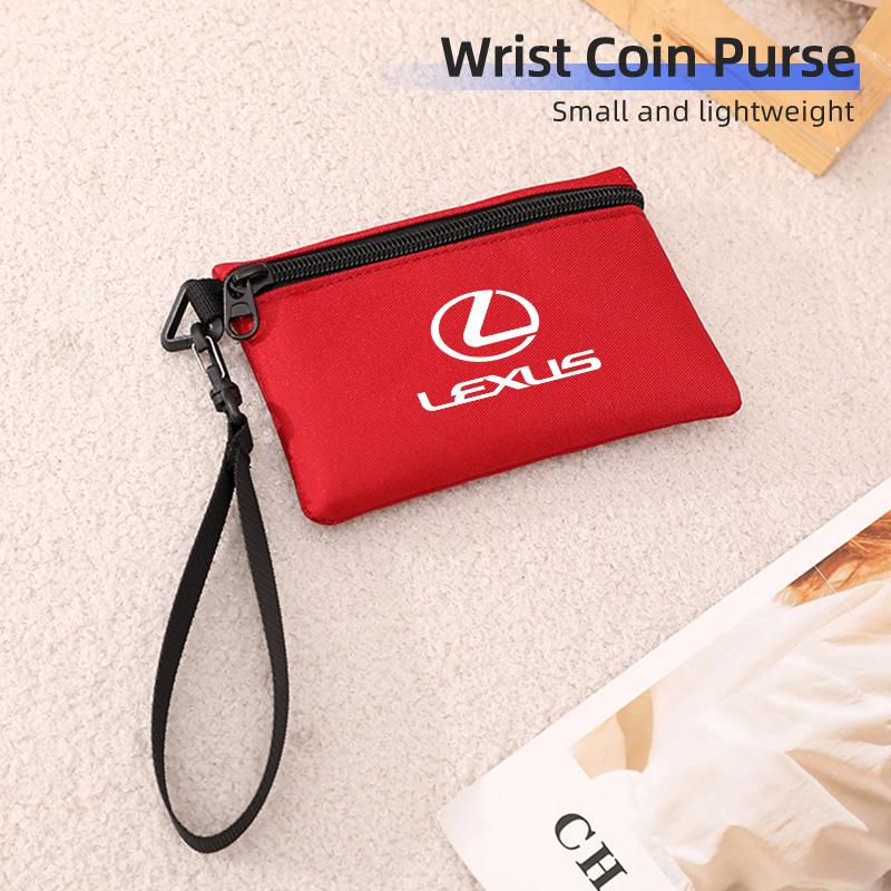 Wrist Coin Purse Card Storage Small Wallet Zipper Change Wallet For Lexus CT ES GS NX IS250 CT200h IS300h ES300h RX400h NX300h GE8