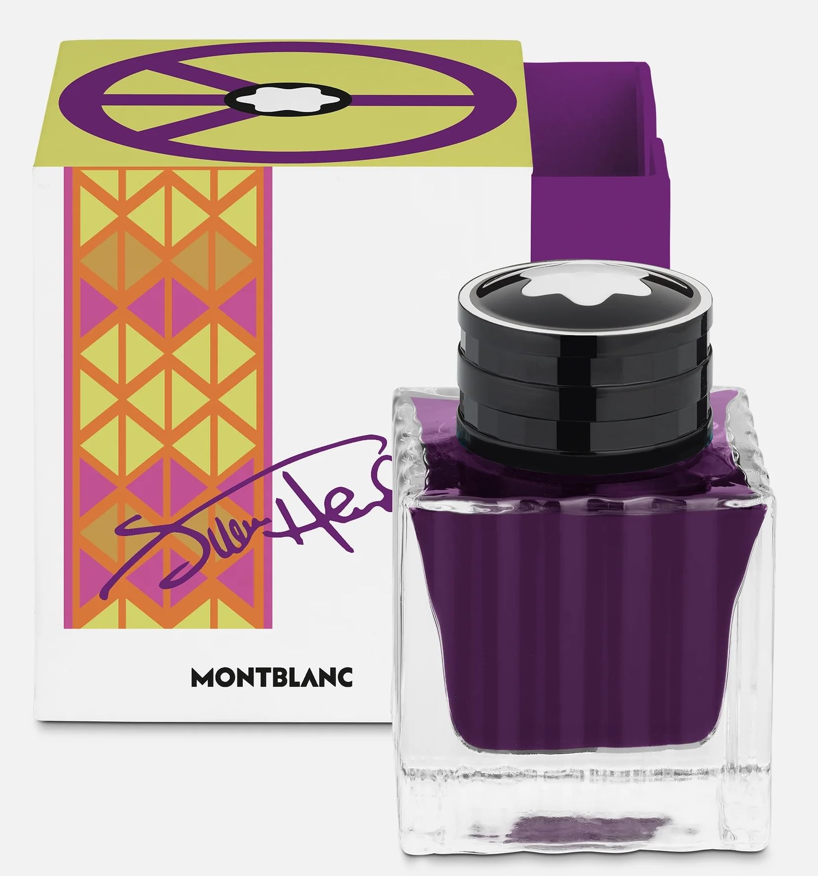 

Montblanc Fountain Pen Bottled Ink Special Edition Characters Jimi Purple Haze (Great Hendrix, Purple)