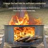 Aokedu Outdoor Smokeless Wood Burning Stove