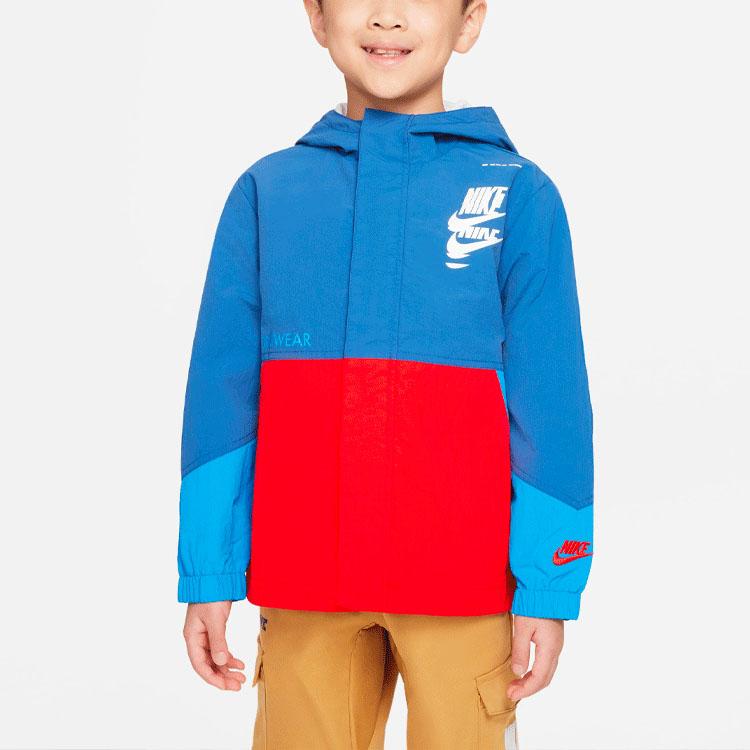 Nike Casual Sports Zip-Up Jacket Kids jackets Blue DV4400-407