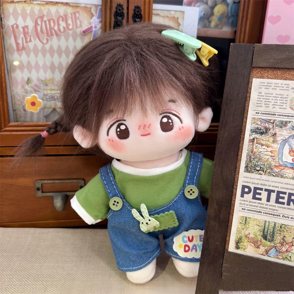 Dress Up 20cm Cotton Doll's Clothes Multicolor Star Doll Clothes Doll Lolita Dress  Toy Accessories