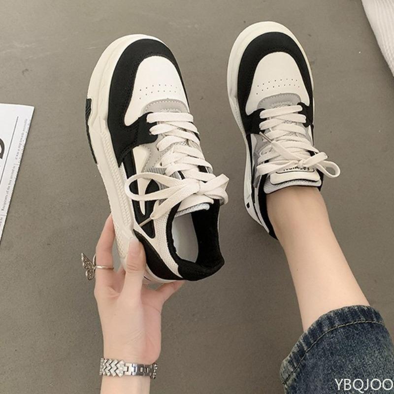 New autumn winter sports board shoes versatile casual thick sole simple comfortable women's shoes niche daily casual shoes