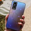 For ZTE Axon 30 5G Case Axon30 Cool Painted Silicone TPU Soft Cover for ZTE Axon 30 30S Cases Black Protective Phone Shells