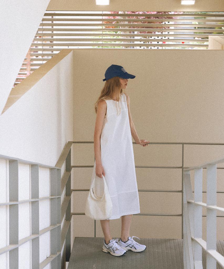 Yulago Cotton Sleeveless Dress