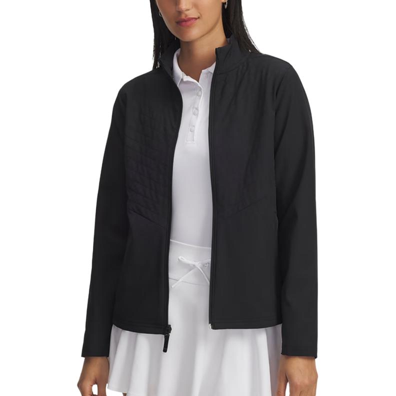Under Armour Jackets Women s Black Stand Collar Moderate Other 6005751-001 L