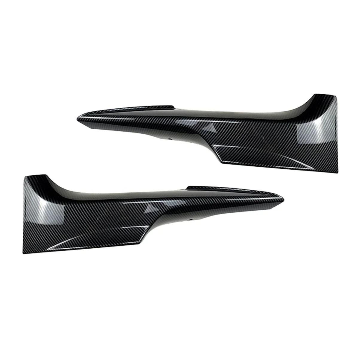 

Pair Car Front Bumper Splitter Trim For BMW 1 Series F20 F21 M135i Pre LCI M-Sport 2012-2015 Intake Frame Upper Spoiler Cover