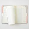 Midori Double Schedule Notebook 2025 B6 Monthly ToDo Orange 22323006 (Starting October 2024)