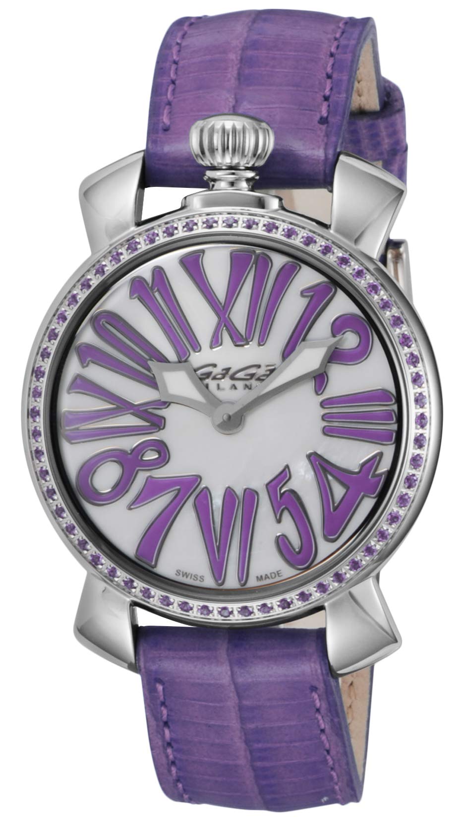 

Outlet Genuine Boxless Watch MANUALE 35MMSTONES White Dial Quartz Daily Waterproof White [Gaga Milano] 6025.01 [Item]