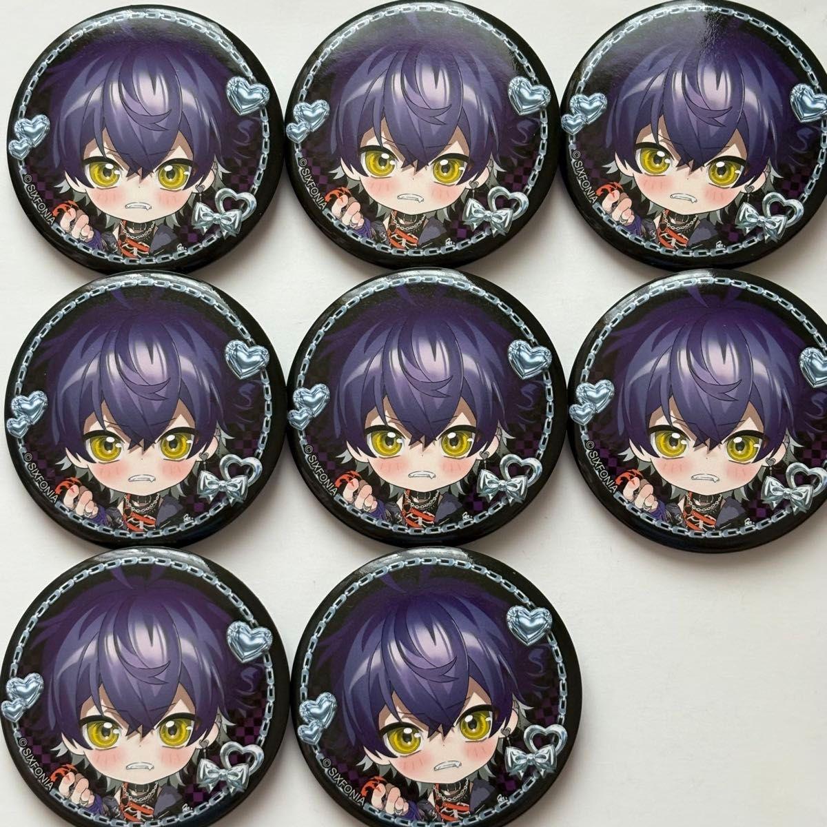 Used Sikuphoni Iruma can badge 8 piece set