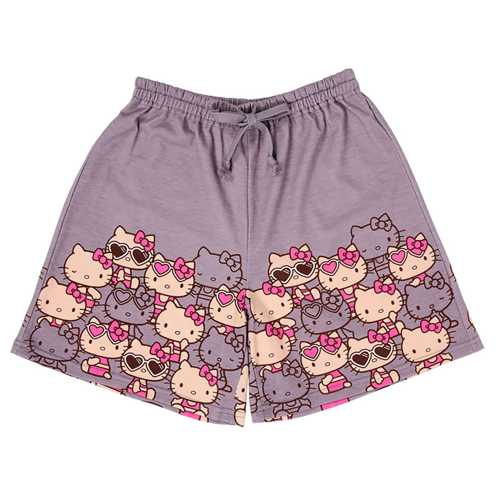 Sanrio Hello Kitty Half Pants, Gray, 825794