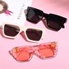 New Kids Sunglasses Square Boys Girls Sun Glasses Small Rectangle Glasses Gift For Children Baby UV400 Eyewear
