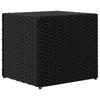 Vidaxl Donica Ogrodowa, Czarna, 36X30X32 Cm, Rattan Pe