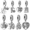 Sparking Birthday Anniversary Charm Beads Dangle Fit Copper Original Bracelet Necklace Beads For Diy Jewelry Women Gift