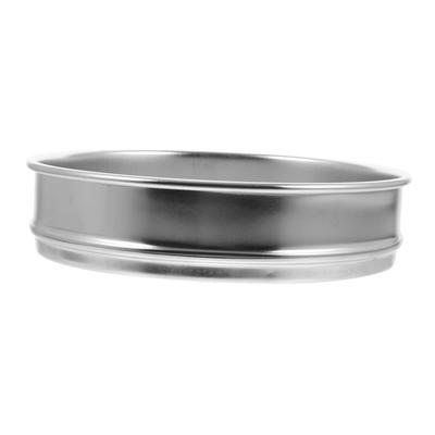 NUOLUX Stainless Steel Two-Frame Standard Lab Sieve for Soil Testing and Analysis, Lightweight and Strong Mesh