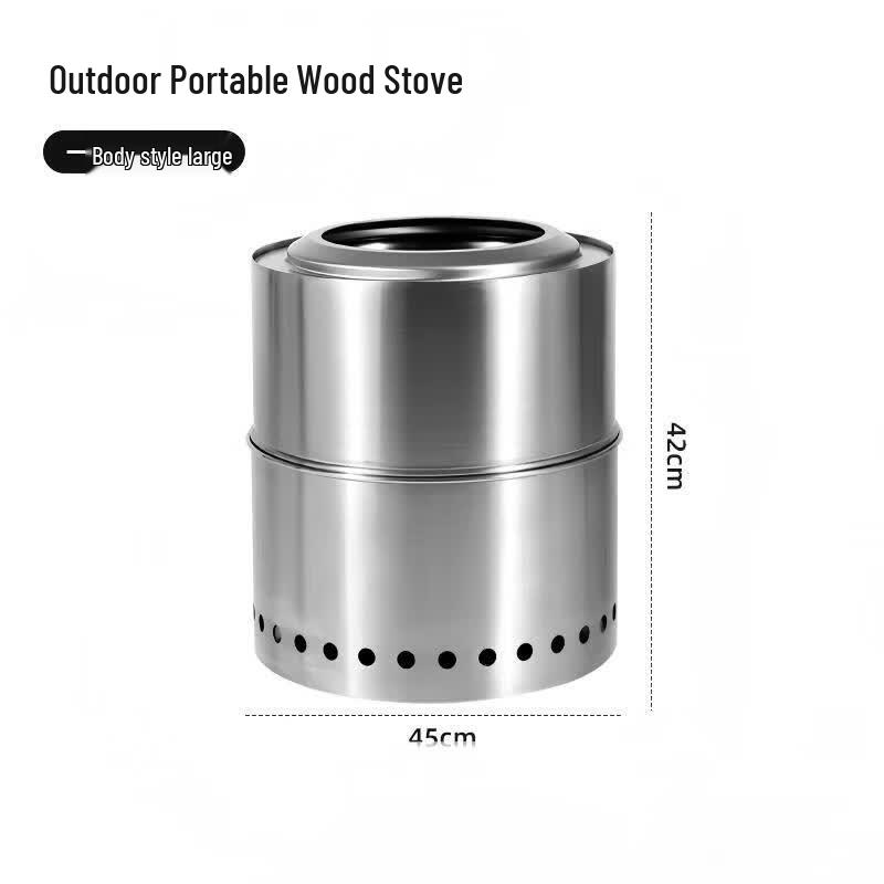Gongziyu Outdoor Foldable Camping BBQ and Heating Stove