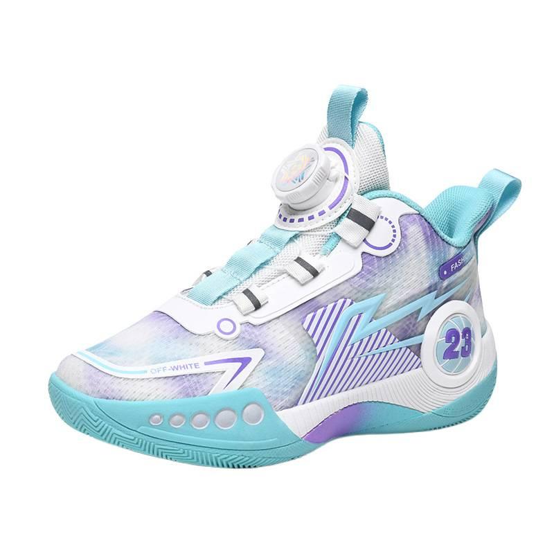 Children's basketball shoes boys' shoes spring and summer 2025 new teen boys sports shoes running middle and older children's shoes 2025