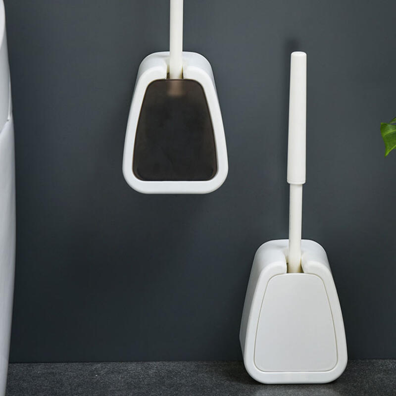 Bathroom Toilet Brush Toilet Cleaning Brush Tool Cleaner Detergent black