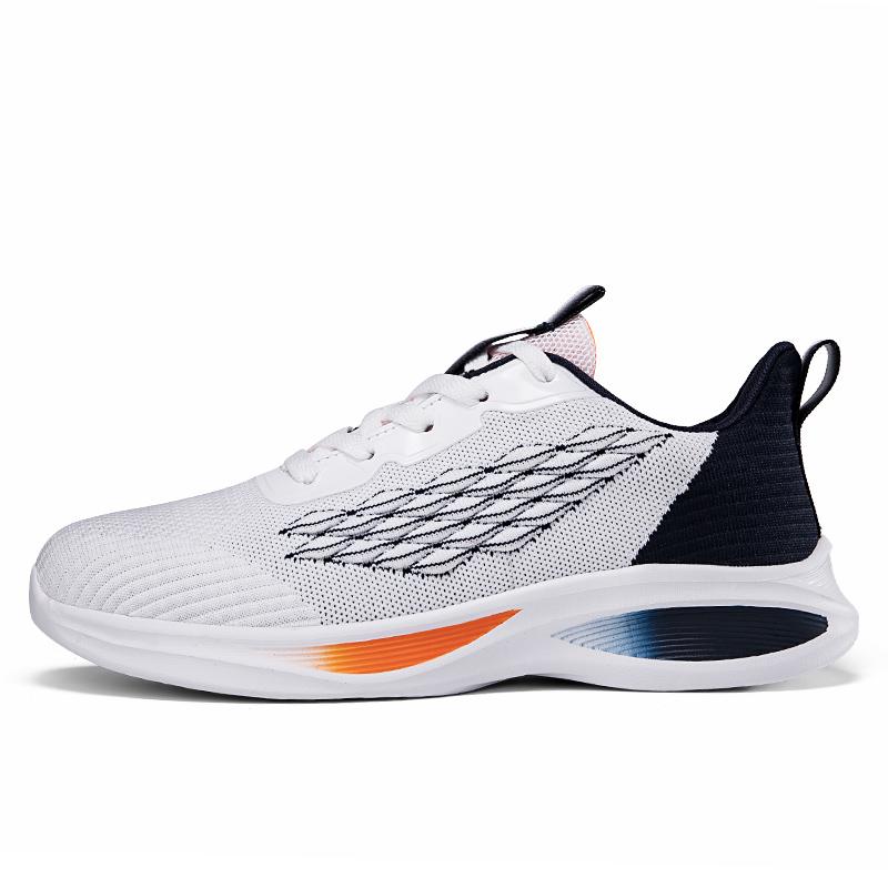 

38-45 Модная мягкая подошва для отдыха на природе Повседневная спортивная обувь Мужские амортизированные кроссовки для бега Роскошные дизайнерские теннисные мужские кроссовки с толстой подошвой 38