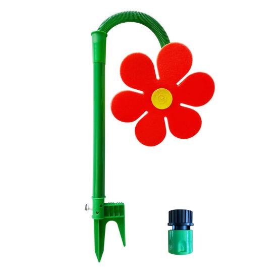 Yousheng Crazy Daisy Lawn Sprinkler 360-Degree Rotating Garden Sprinkler Funny Dancing Flower Water Sprinkler for Yard Garden Irrigation Dogs Kids