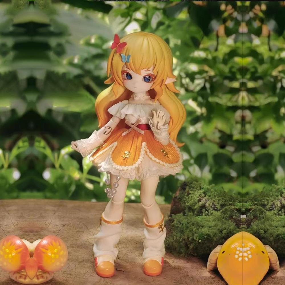 Authentic in Stock Mushroom Fungus 1/12 BJD Blind Box Movable Joint Doll Anime Figure Collectible Toy Ornaments Boy Girl Gifts