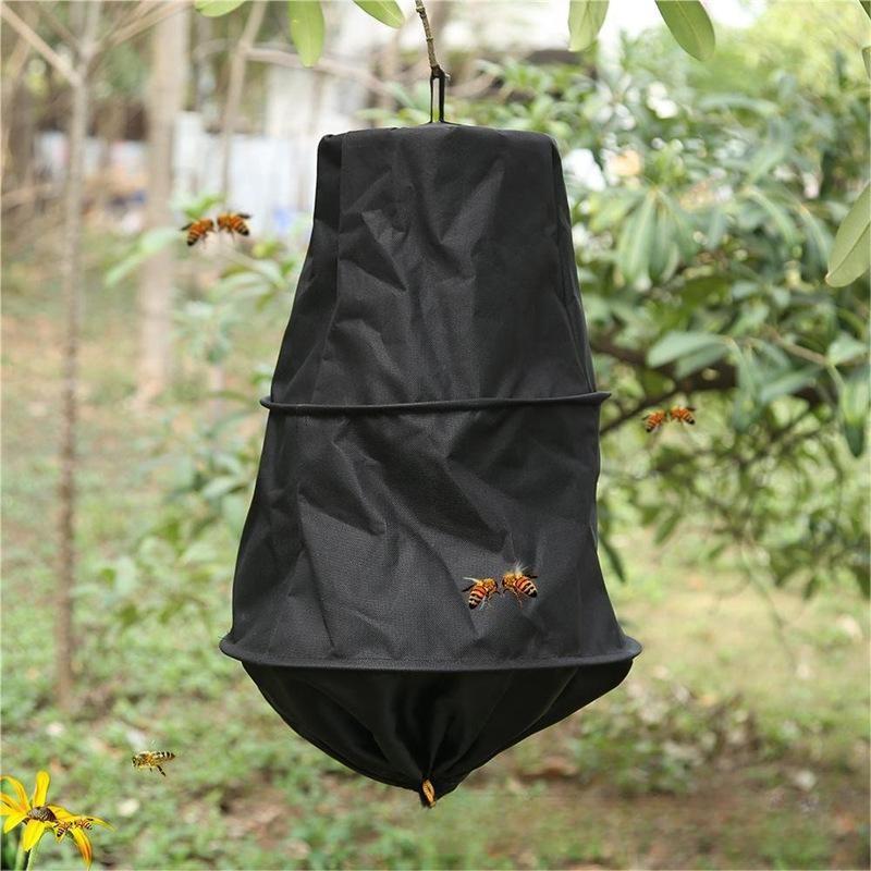 Cassa di Cattura per Apicoltura Gabbia Trappola per Api Ispessita Borsa Portatile per Cattura Api Selvatiche per Apicoltori Rete Resistente Facile da Usare