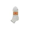 Quarter-length Socks 3P Mono-tone Multi