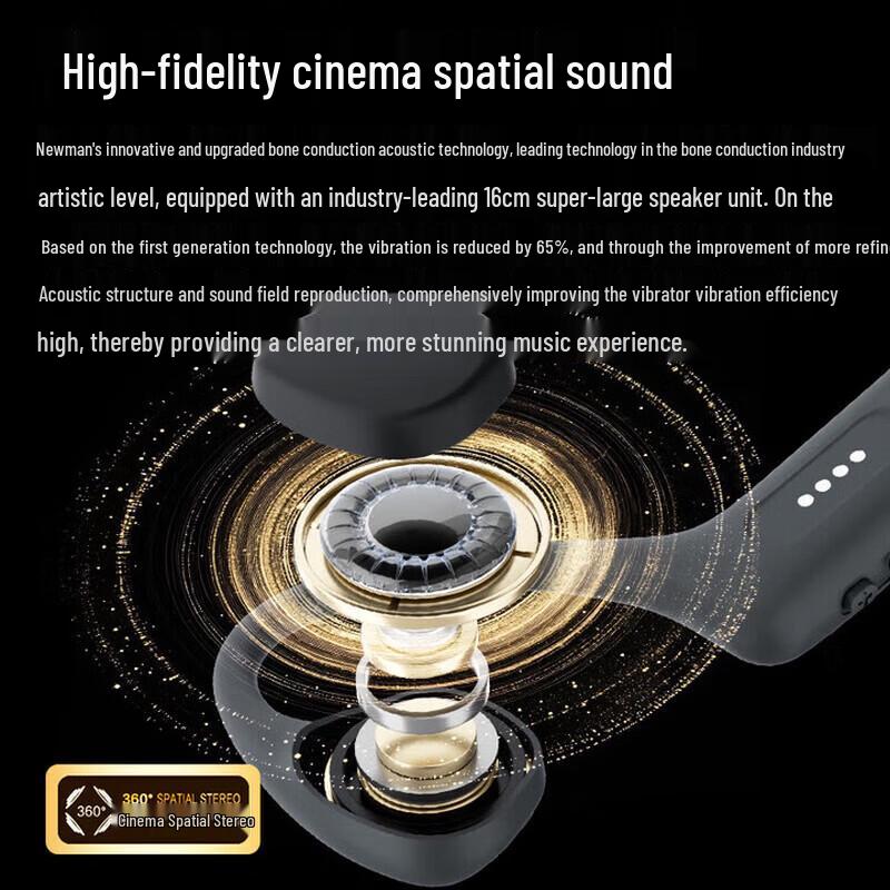 Newmine BC-F5Pro Bone Conduction Swimming Headphones