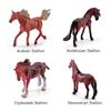 Animal Static Simulated Pony  Cake Topper Figures Horse Model